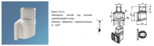 Кріплення коробки RA55/75-A+F